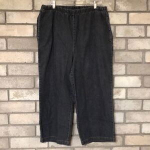 3for$20 black jeans wash fade style size 18w
